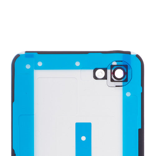 OEM Battery Cover + Camera Lens for LG Q6 Mystic White