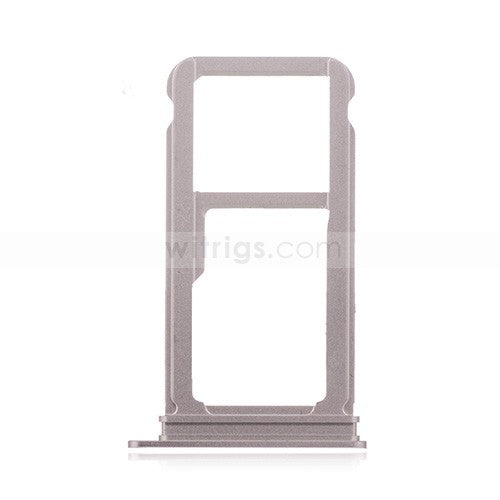 OEM SIM + SD Card Tray for Huawei Mate 10 Silver