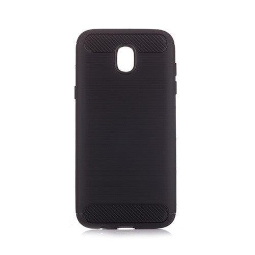 Brushed Silicon Back Shell for Samsung Galaxy J5 (2017) Black