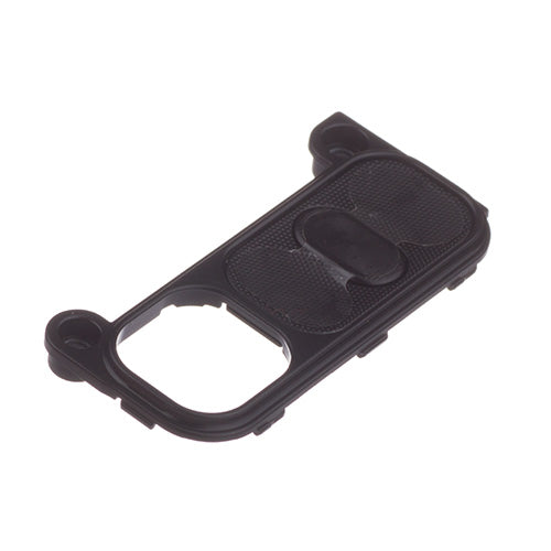 OEM Camera Lens Ring + Navigation Button for LG G Stylo Black