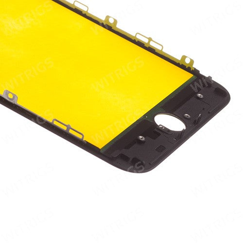 OEM Front Glass + Frame for iPhone 8 Plus Space Gray