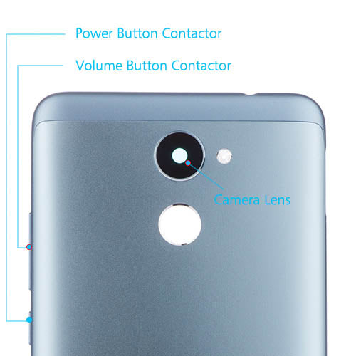 OEM Back Cover for Huawei Y7 Prime Pale Blue