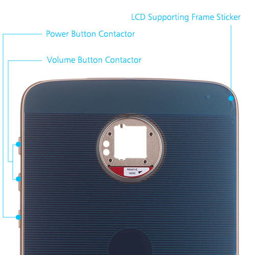 OEM Back Housing for Motorola Moto Z Gold