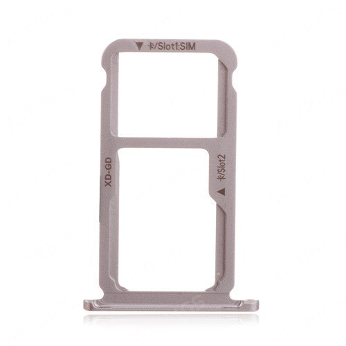 OEM SIM + SD Card Tray for Huawei Honor 6X Silver