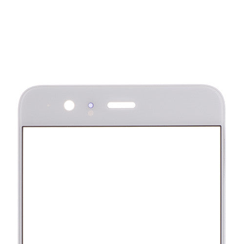 OEM Front Glass + Frame for Huawei P10 Plus Ceramic White
