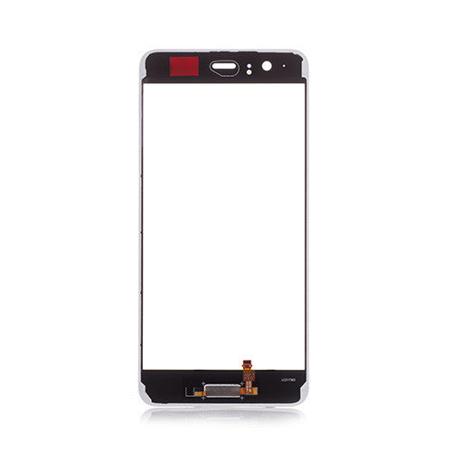 OEM Front Glass + Frame for Huawei P10 Plus Ceramic White