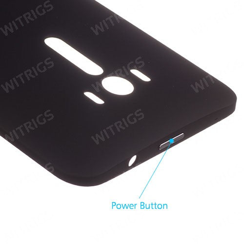 OEM Back Cover for Asus Zenfone Selfie ZD551KL Charcoal Black