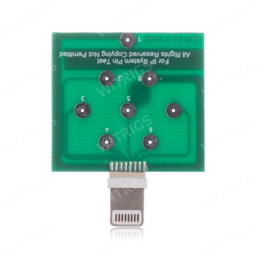 Dock Flex Test for iPhone Port Green/White