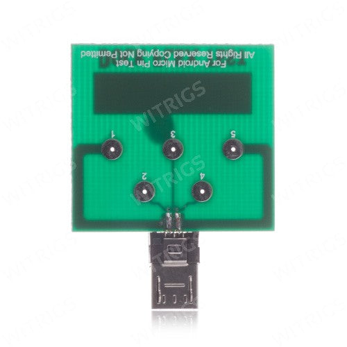 Dock Flex Test for Micro Port Green/White