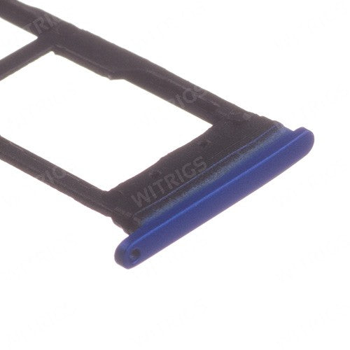 OEM SIM + SD Card Tray for HTC U11 Sapphire Blue