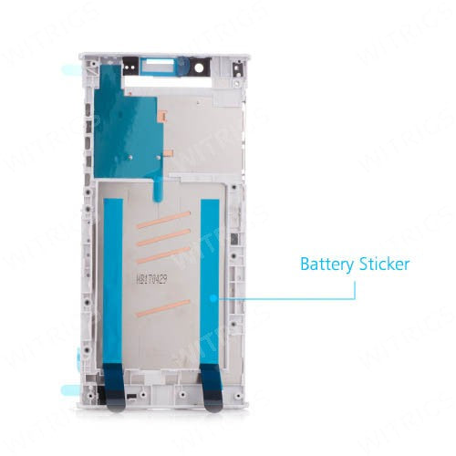 OEM LCD Supporting Frame for Sony Xperia L1 White