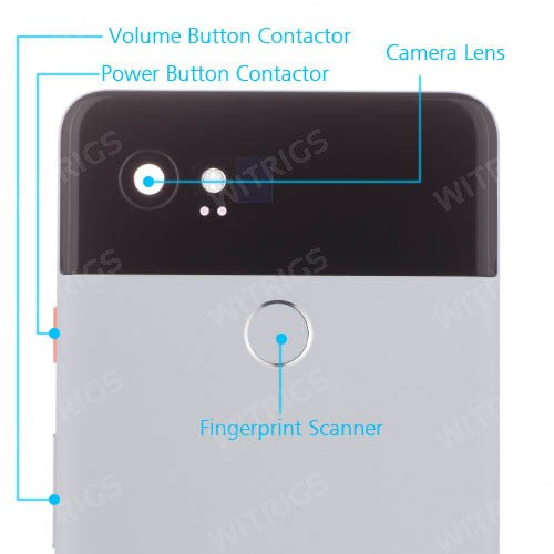 OEM Rear Housing Assembly for Google Pixel 2 XL Black & White