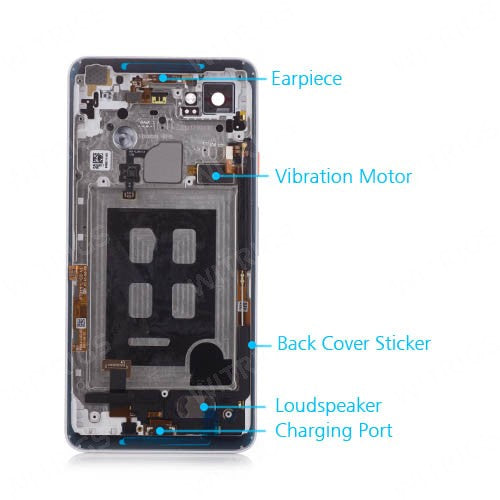 OEM Rear Housing Assembly for Google Pixel 2 XL Black & White