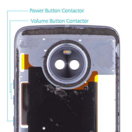 OEM Middle Frame for Motorola Moto X4 Sterling Blue