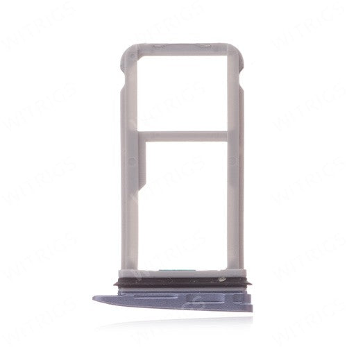 OEM SIM + SD Card Tray for Motorola Moto X4 Sterling Blue
