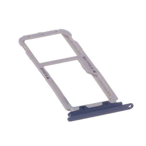 OEM SIM Card Tray for Huawei Nova 2 Plus Aurora Blue