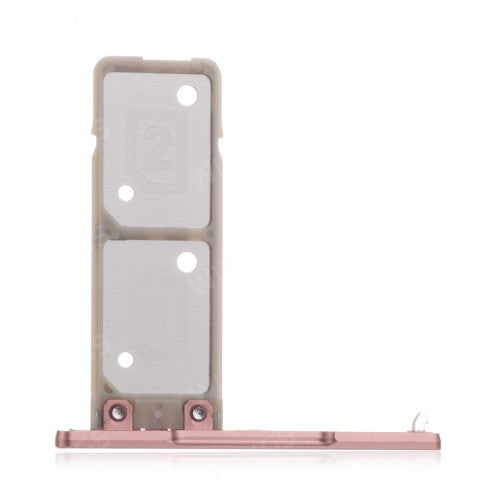 OEM Dual SIM Card Tray for Sony Xperia XA1 Pink
