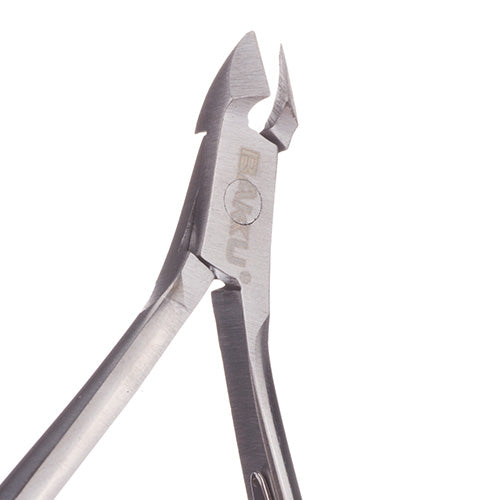 Universal Mini Stainless Steel Inclined Pliers Silver