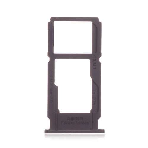 OEM SIM + SD Card Tray for OPPO R11S Black