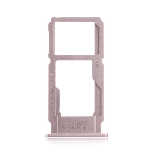 OEM SIM + SD Card Tray for OPPO R11S Champagne Gold