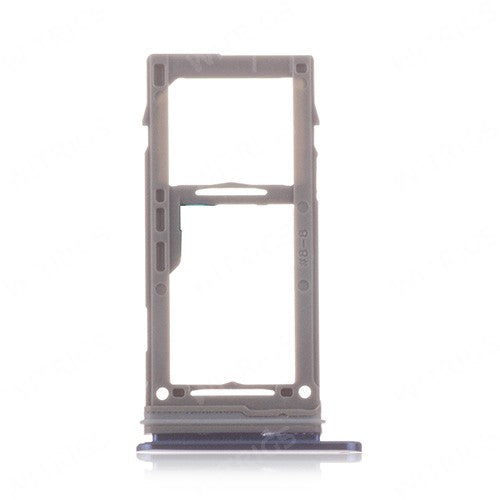 OEM SIM + SD Card Tray for Samsung Galaxy S9 Coral Blue