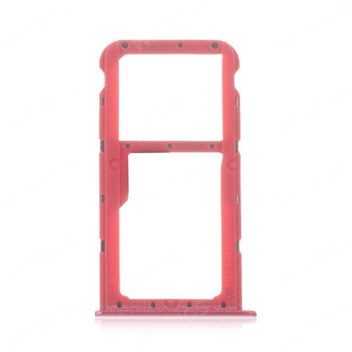 OEM SIM Card Tray for Huawei Honor 7X Red