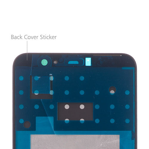 OEM LCD Supporting Frame for Huawei P Smart White