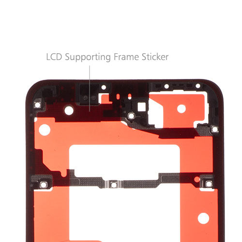 OEM Back Frame for Huawei Nova 2S Black