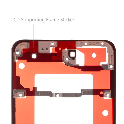 OEM Back Frame for Huawei Nova 2S Rose Gold
