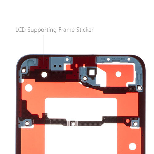 OEM Back Frame for Huawei Nova 2S Light Blue