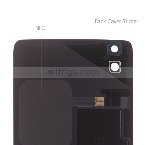 OEM Battery Cover for Alcatel Idol 4 Dark Gray