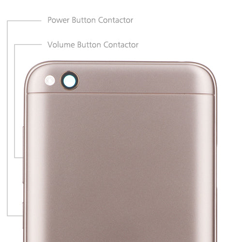 OEM Back Cover for Xiaomi Redmi 5A Gold