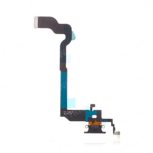 Custom Charging Port Flex for iPhone X Black
