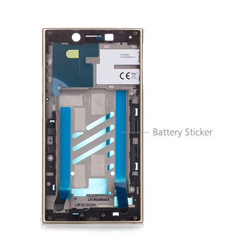 OEM Middle Frame for Sony Xperia L2 Gold