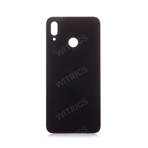 Custom Battery Cover for Huawei P20 Lite Midnight Black