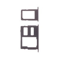 OEM SIM + SD Card Tray for Samsung Galaxy J3 Pro Black