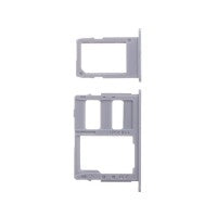 OEM SIM + SD Card Tray for Samsung Galaxy J3 Pro Blue