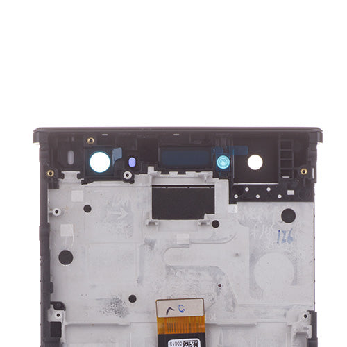 OEM Screen Replacement with Frame for Sony Xperia XA2 Ultra Black