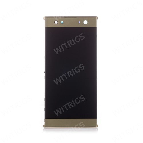 OEM Screen Replacement with Frame for Sony Xperia XA2 Ultra Gold