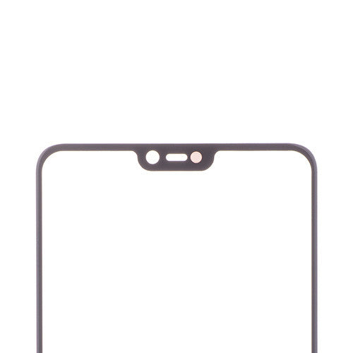OEM Front Glass for OPPO R15 Black