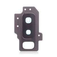 OEM Camera Lens + Camera Lens Ring for Samsung Galaxy S9 Plus Titanium Gray