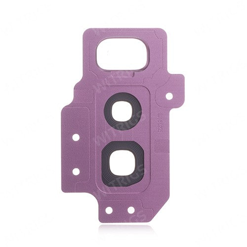 OEM Camera Lens + Camera Lens Ring for Samsung Galaxy S9 Plus Lilac Purple