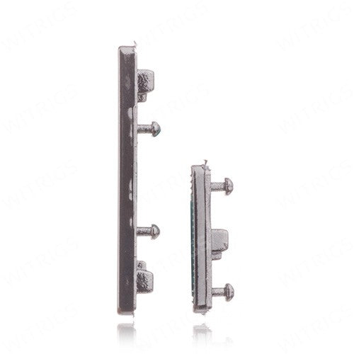OEM Power + Volume Button for Motorola Moto G4 Play Gray