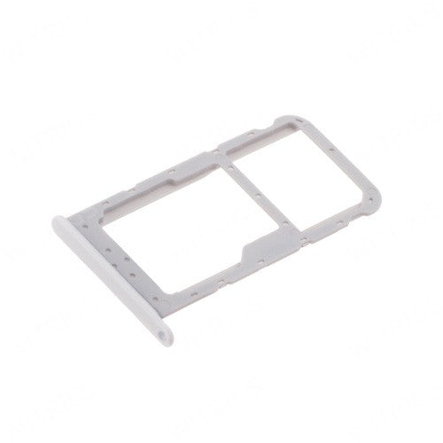 OEM SIM + SD Card Tray for Huawei Honor 9 Lite Pearl White