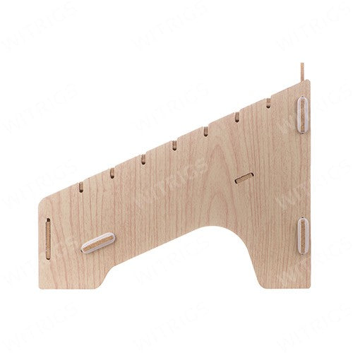 Cell Phone Wooden Storage Box Light Brown