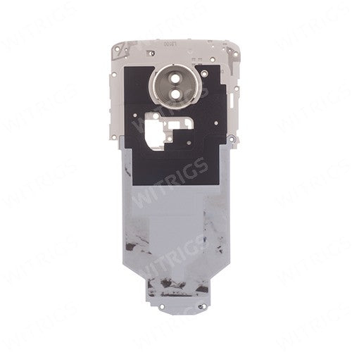 OEM Back Frame + Camera Lens for Motorola Moto G6 Play Gold