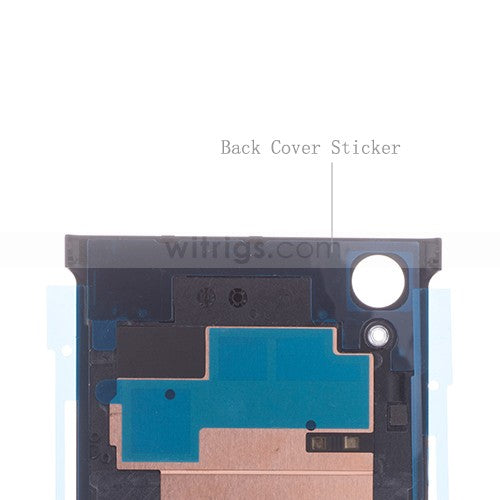 OEM Battery Cover for Sony Xperia XA1 Plus Gold