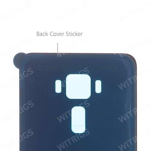 Custom Battery Cover for Asus Zenfone 3 ZE520KL Sapphire Black