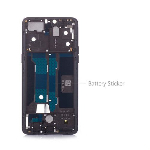 OEM Middle Frame for OPPO R15 Pro Ceramic Black
