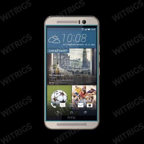 Super Tempered Glass Screen Protector for HTC One M9 Transparent